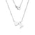 Fashion Letter Stainless Steel Necklace