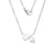 Fashion Letter Stainless Steel Necklace