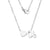 Fashion Letter Stainless Steel Necklace