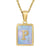 Fashion Letter Stainless Steel Plating Inlay Shell Pendant Necklace 1 Piece