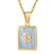 Fashion Letter Stainless Steel Plating Inlay Shell Pendant Necklace 1 Piece