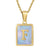 Fashion Letter Stainless Steel Plating Inlay Shell Pendant Necklace 1 Piece