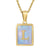 Fashion Letter Stainless Steel Plating Inlay Shell Pendant Necklace 1 Piece