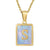 Fashion Letter Stainless Steel Plating Inlay Shell Pendant Necklace 1 Piece