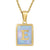 Fashion Letter Stainless Steel Plating Inlay Shell Pendant Necklace 1 Piece