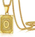 Fashion Letter 304 Stainless Steel 18K Gold Plated Plating Stainless Steel Necklaces