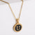 Fashion Letter Stainless Steel Plating Pendant Necklace