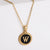 Fashion Letter Stainless Steel Plating Pendant Necklace