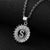 Fashion Letter Stainless Steel Plating Zircon Necklace