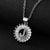 Fashion Letter Stainless Steel Plating Zircon Necklace