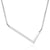 Fashion Letter Stainless Steel Polishing Necklace