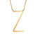 Fashion Letter Stainless Steel Polishing Necklace