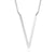 Fashion Letter Stainless Steel Polishing Necklace