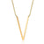 Fashion Letter Stainless Steel Polishing Necklace