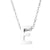 Fashion Letter Stainless Steel Titanium Steel Plating Pendant Necklace 1 Piece