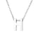 Fashion Letter Stainless Steel Titanium Steel Plating Pendant Necklace 1 Piece