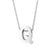 Fashion Letter Stainless Steel Titanium Steel Plating Pendant Necklace 1 Piece