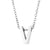 Fashion Letter Stainless Steel Titanium Steel Plating Pendant Necklace 1 Piece