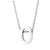 Fashion Letter Stainless Steel Titanium Steel Plating Pendant Necklace 1 Piece