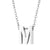 Fashion Letter Stainless Steel Titanium Steel Plating Pendant Necklace 1 Piece