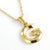 Fashion Letter 304 Stainless Steel 18K Gold Plated Plating Stainless Steel Necklaces