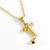 Fashion Letter 304 Stainless Steel 18K Gold Plated Plating Stainless Steel Necklaces