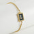 Fashion Letter Titanium Steel Enamel Plating Bracelets 1 Piece