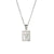 Fashion Letter Titanium Steel Pendant Necklace Plating