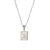 Fashion Letter Titanium Steel Pendant Necklace Plating