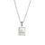 Fashion Letter Titanium Steel Pendant Necklace Plating