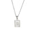 Fashion Letter Titanium Steel Pendant Necklace Plating