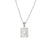 Fashion Letter Titanium Steel Pendant Necklace Plating