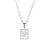 Fashion Letter Titanium Steel Pendant Necklace Plating