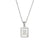 Fashion Letter Titanium Steel Pendant Necklace Plating