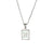 Fashion Letter Titanium Steel Pendant Necklace Plating