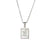 Fashion Letter Titanium Steel Pendant Necklace Plating