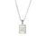 Fashion Letter Titanium Steel Pendant Necklace Plating