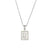 Fashion Letter Titanium Steel Pendant Necklace Plating