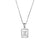 Fashion Letter Titanium Steel Pendant Necklace Plating