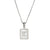 Fashion Letter Titanium Steel Pendant Necklace Plating