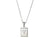 Fashion Letter Titanium Steel Pendant Necklace Plating