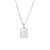 Fashion Letter Titanium Steel Pendant Necklace Plating