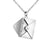 Fashion Letter Titanium Steel Plating Pendant Necklace 1 Piece