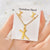 Fashion Letter Titanium Steel Plating Women's Earrings Necklace 1 Set