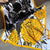 Fashion Light Luxury 90cm Simulation Silk Scarf Korean Simple Striped Large Square Scarf