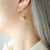 Fashion Lock Titanium Steel Earrings