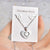 Fashion Love Heart Shape Stainless Steel Hollow Out Earrings Necklace 1 Set