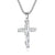 Fashion Lucky Tree Cross Male And Female Wear Pendant Stainless Steel Necklace