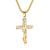 Fashion Lucky Tree Cross Male And Female Wear Pendant Stainless Steel Necklace