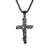 Fashion Lucky Tree Cross Male And Female Wear Pendant Stainless Steel Necklace